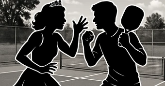 Hoa hậu Vbiz ẩu đả hot boy trên sân pickleball