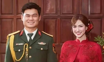 Hòa Minzy công khai người yêu là quân nhân