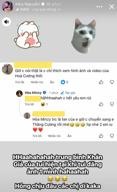 Hòa Minzy gặp chuyện dở khóc dở cười sau khi công khai chồng Đại úy Hòa Minzy gặp chuyện dở khóc dở cười sau khi công khai chồng Đại úy