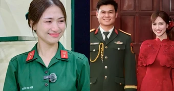 Hòa Minzy gặp chuyện dở khóc dở cười sau khi công khai chồng Đại úy