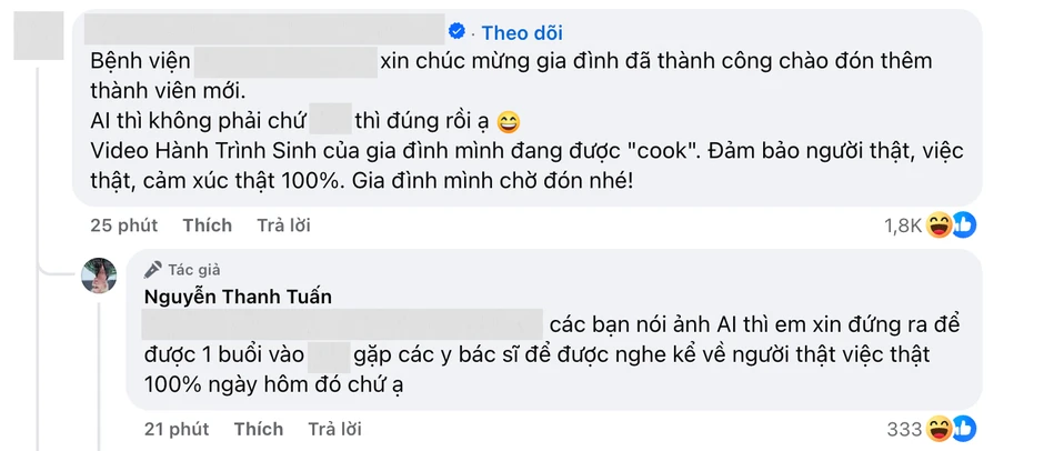 JustaTee inbox thẳng bệnh viện để chứng minh đưa Trâm Anh đi đẻ bé 3! JustaTee inbox thẳng bệnh viện để chứng minh đưa Trâm Anh đi đẻ bé 3!