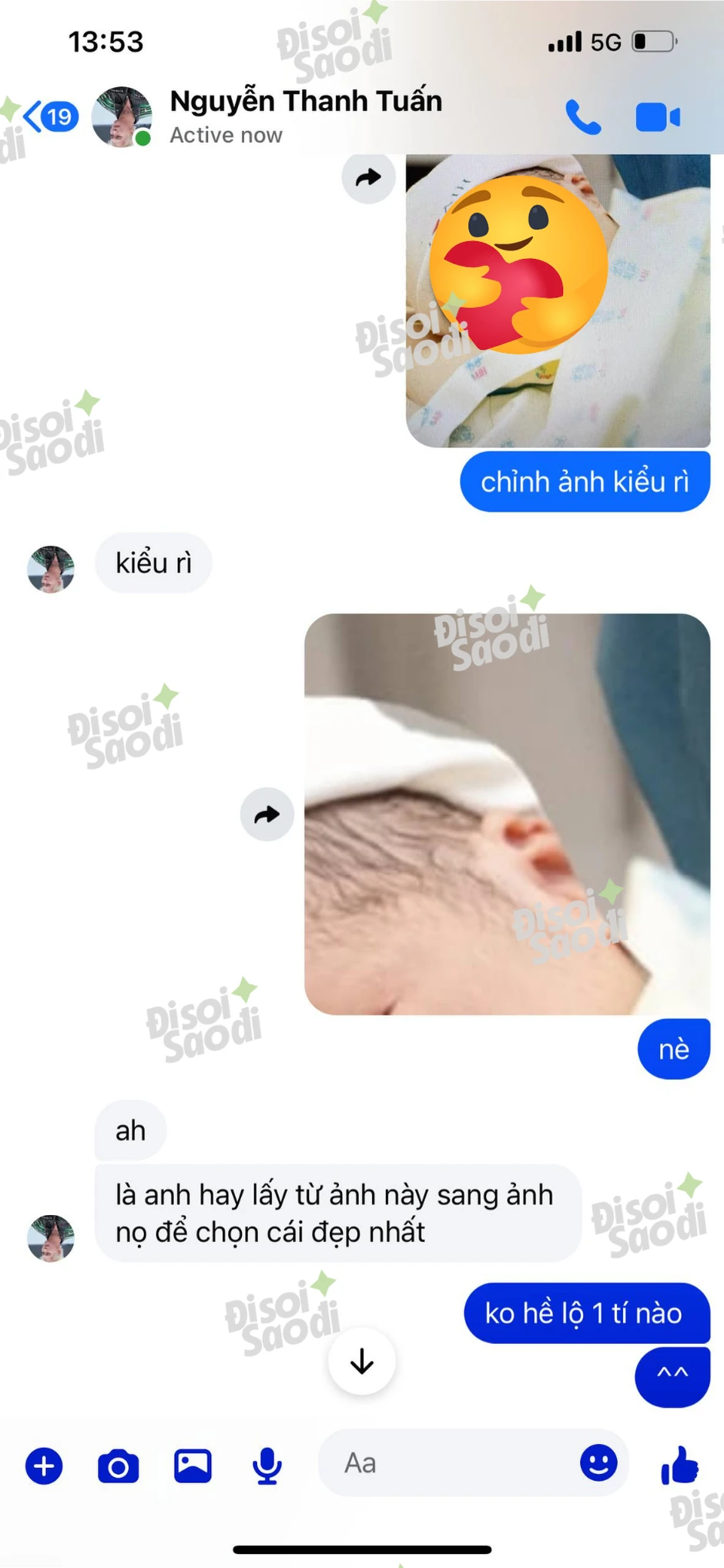 JustaTee inbox thẳng bệnh viện để chứng minh đưa Trâm Anh đi đẻ bé 3! JustaTee inbox thẳng bệnh viện để chứng minh đưa Trâm Anh đi đẻ bé 3!