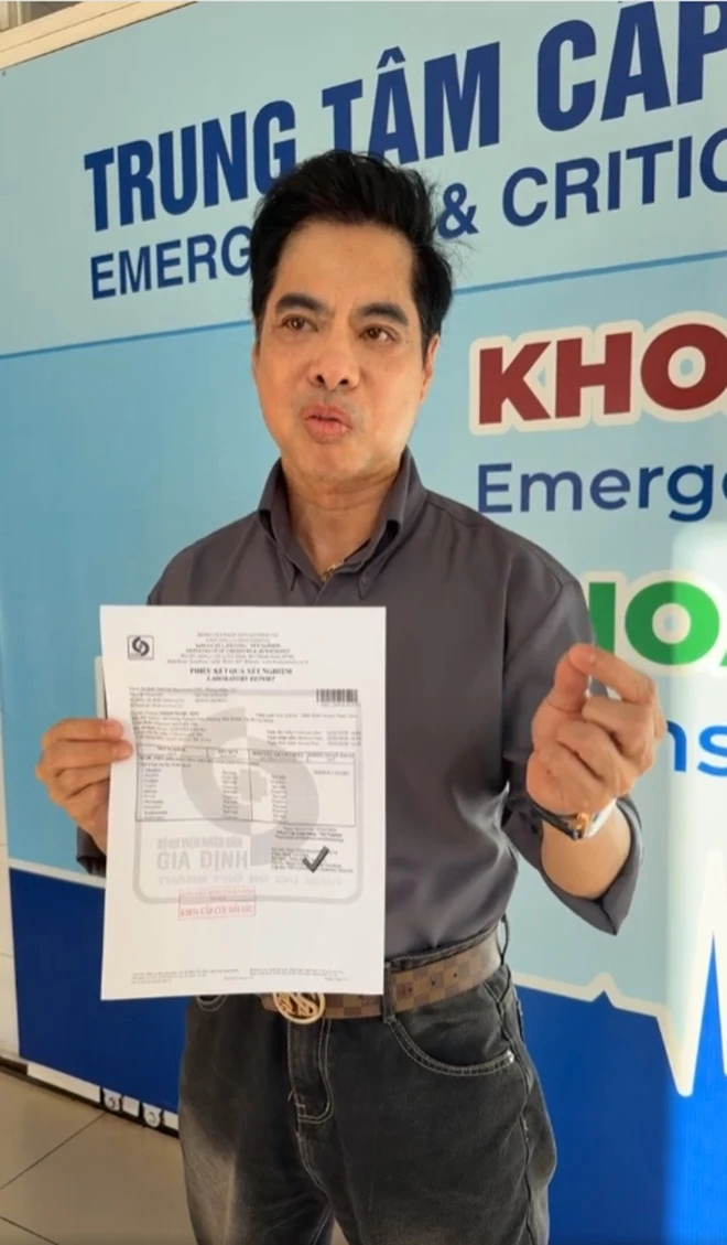 Kết quả xét nghiệm ma túy của danh ca Ngọc Sơn