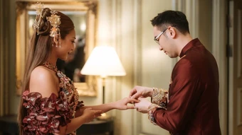 Lễ cưới ở Malaysia của diễn viên Katleen Phan Võ
