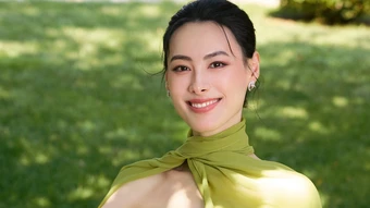 Lương Lạc Thi sánh đôi bạn trai