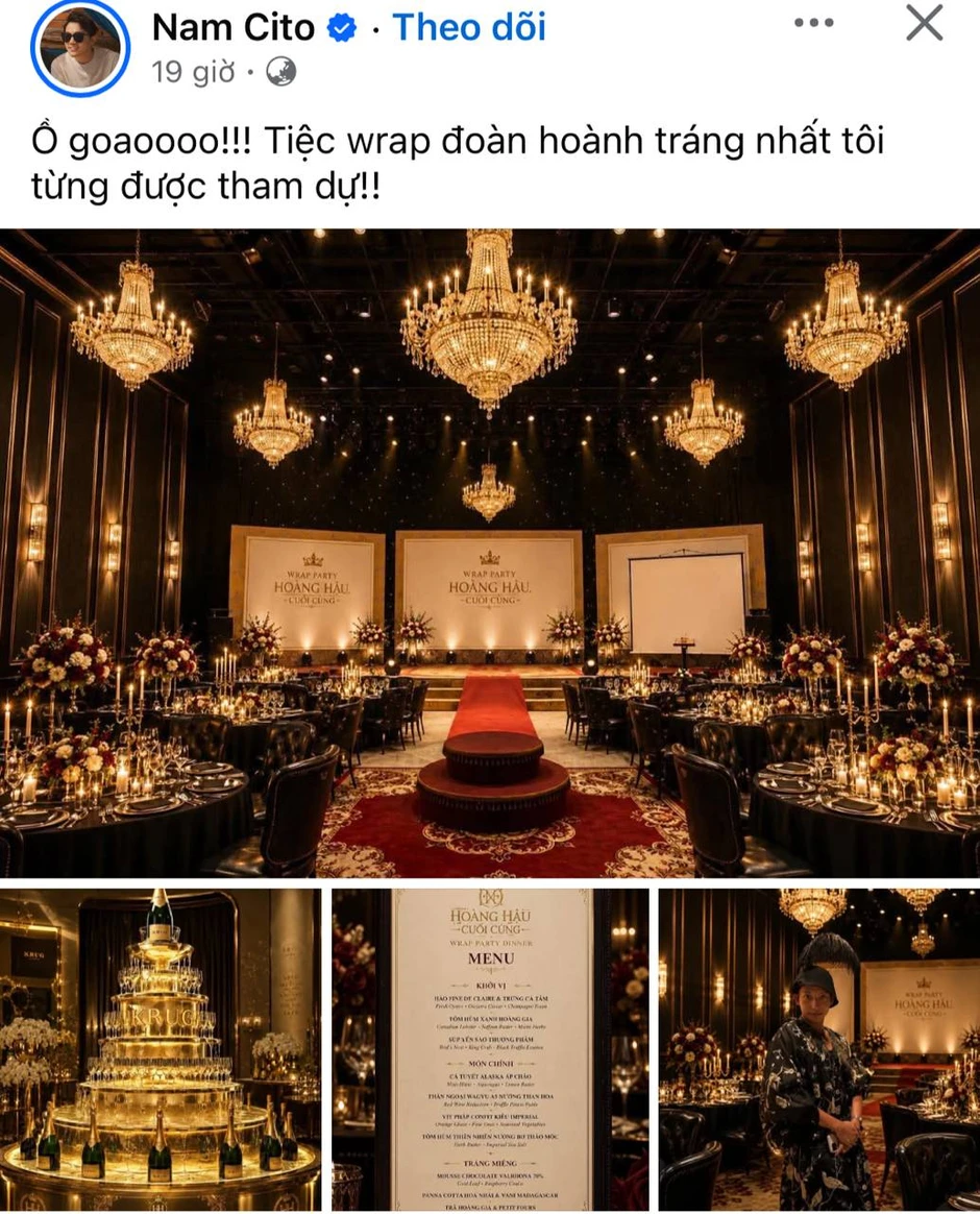 Ma Ran Đô thoải mái lộ diện, Tăng Thanh Hà quyết che ô đen kín bưng tại tiệc đóng máy Hoàng Hậu Cuối Cùng Ma Ran Đô thoải mái lộ diện, Tăng Thanh Hà quyết che ô đen kín bưng tại tiệc đóng máy Hoàng Hậu Cuối Cùng