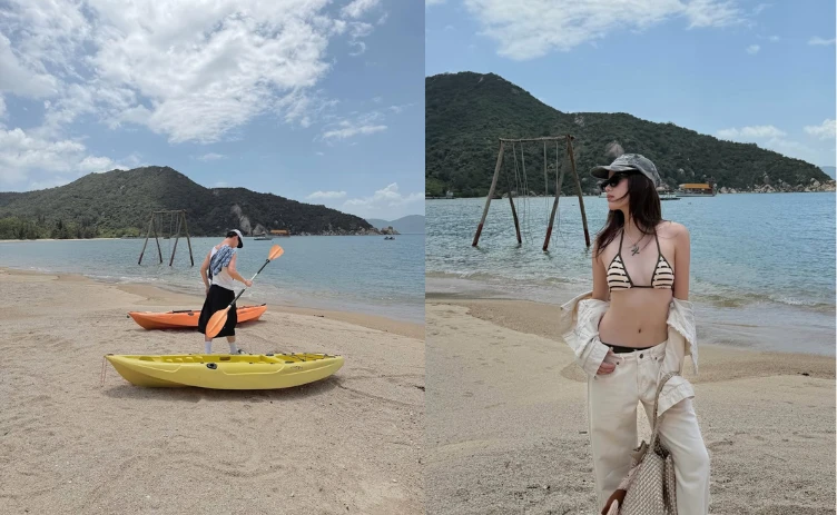 Narl Nguyễn - gái xinh 2k1 vừa lộ ảnh hẹn hò với Song Luân tại resort là ai? Narl Nguyễn - gái xinh 2k1 vừa lộ ảnh hẹn hò với Song Luân tại resort là ai?