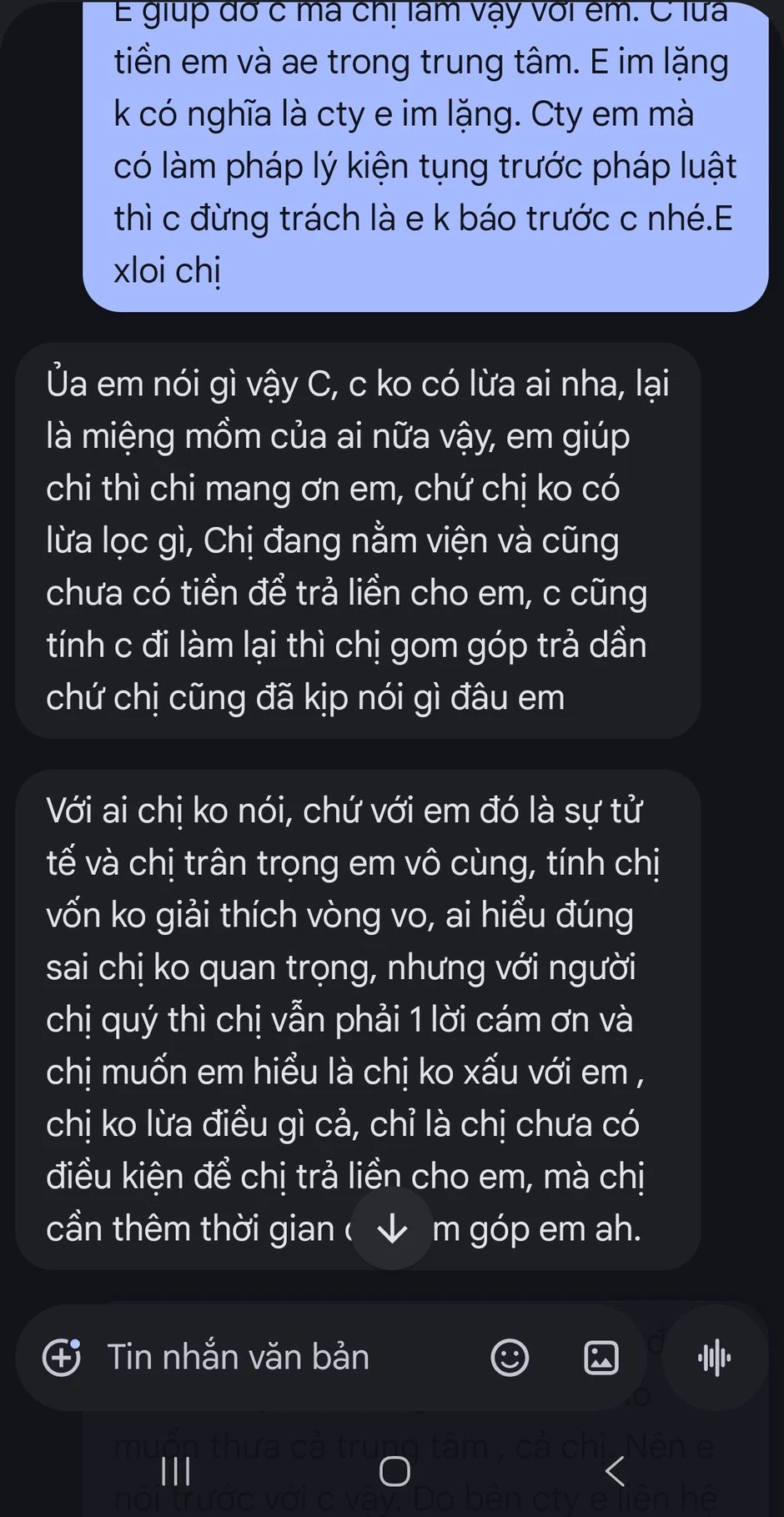 Only C tung tin nhắn tố một phụ nữ lừa đảo 100 triệu, nhắn tin đòi còn bị tỏ thái độ Only C tung tin nhắn tố một phụ nữ lừa đảo 100 triệu, nhắn tin đòi còn bị tỏ thái độ