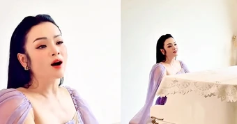 Phó giáo sư Tân Nhàn gợi cảm chơi đàn, ca sĩ Hòa Minzy ngày càng nhuận sắc