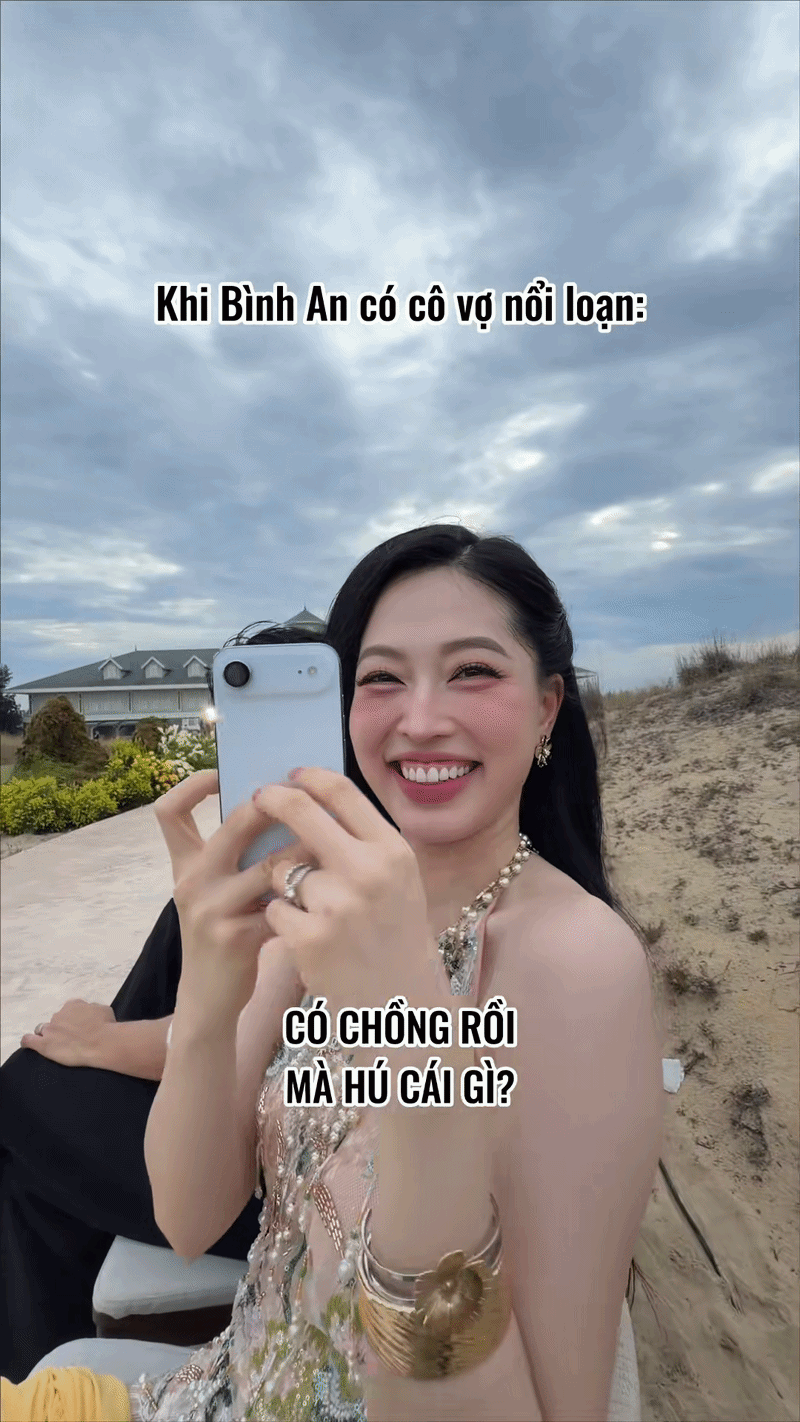 Phương Nga ngắm trai 6 múi không chớp mắt bị Bình An bắt tại trận