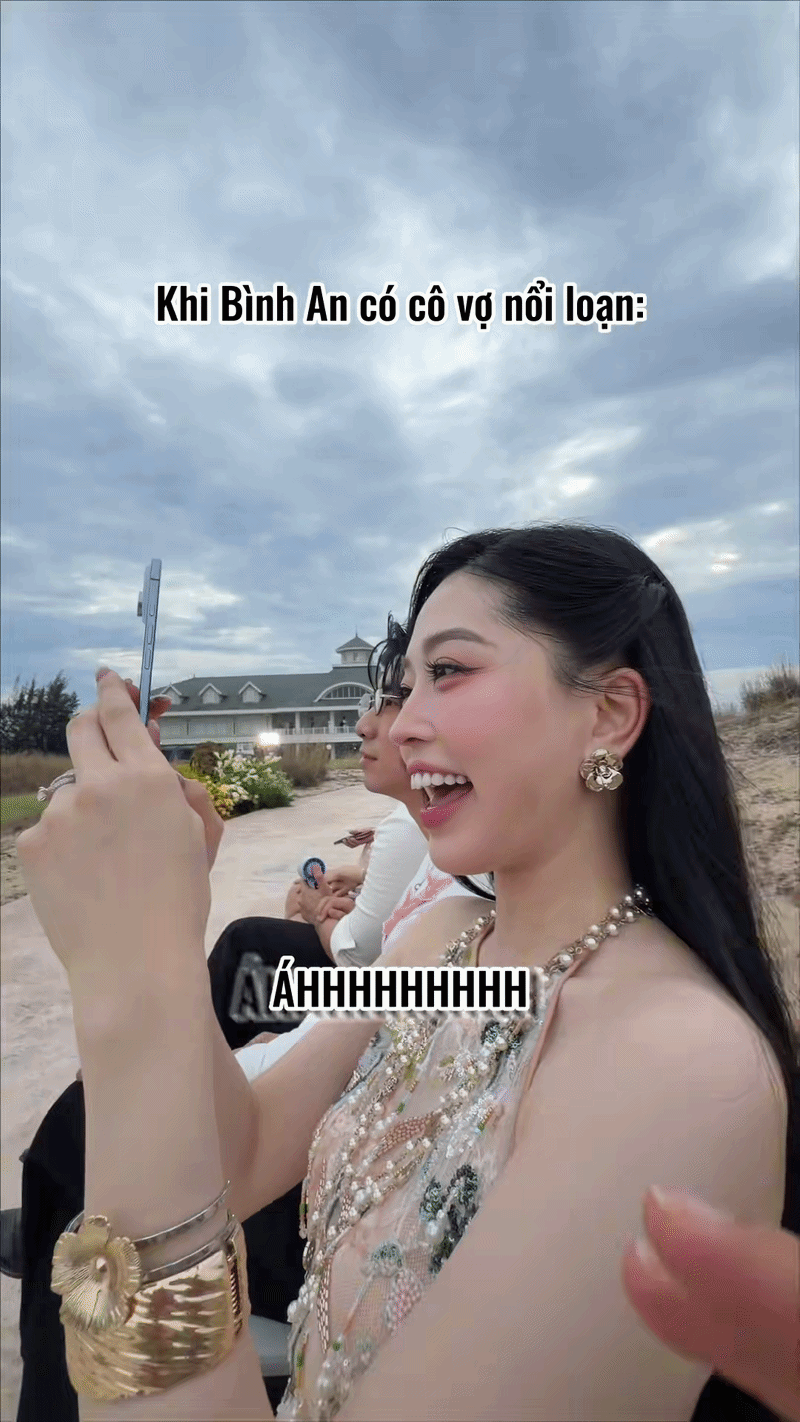Phương Nga ngắm trai 6 múi không chớp mắt bị Bình An bắt tại trận