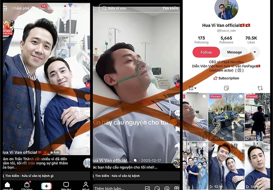 Sao Việt 18/3: Xôn xao hình ảnh Hoài Linh, Hữa Vĩ Văn xuất hiện trong bệnh viện