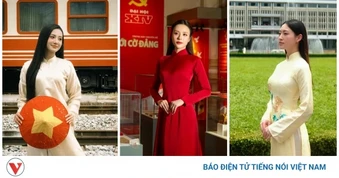 Sao Việt 30/4: Dàn người đẹp diện áo dài kỷ niệm ngày Giải phóng miền Nam