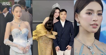 Thảm đỏ Chung kết Miss World Vietnam: Tiểu Vy - Thanh Thuỷ 100 điểm, Ý Nhi tình tứ bên bạn trai, 1 nhân vật xuất hiện thành tâm điểm