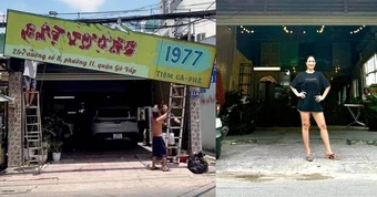 Tháo dỡ biển quán cà phê 25 nghìn một ly ở Gò Vấp của nữ NSƯT nổi đình đám miền Nam một thời