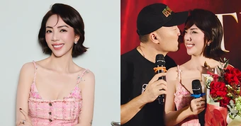 Thu Trang bật khóc, được chồng Tiến Luật bất ngờ trao nụ hôn lãng mạn