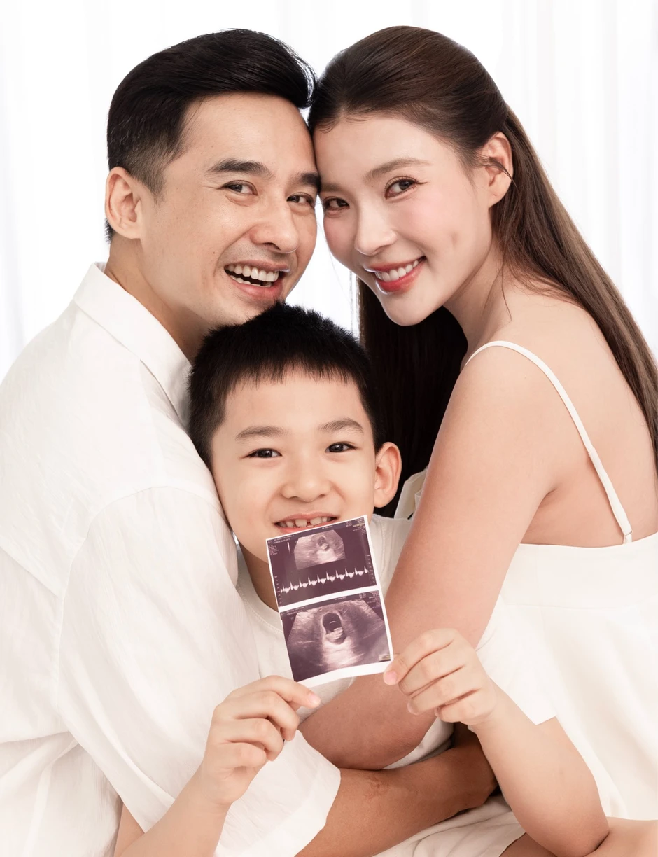 Thuý Diễm mang thai lần 2 Thuý Diễm mang thai lần 2