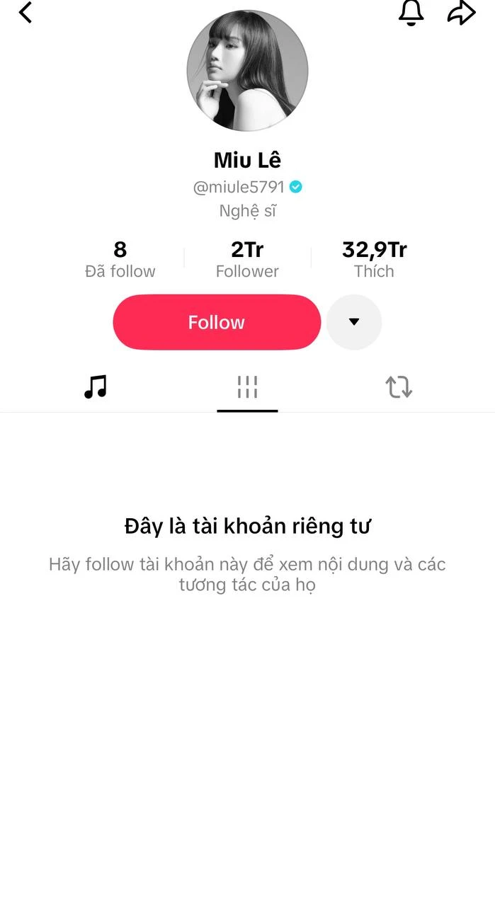 Tình hình mới nhất của Miu Lê Tình hình mới nhất của Miu Lê