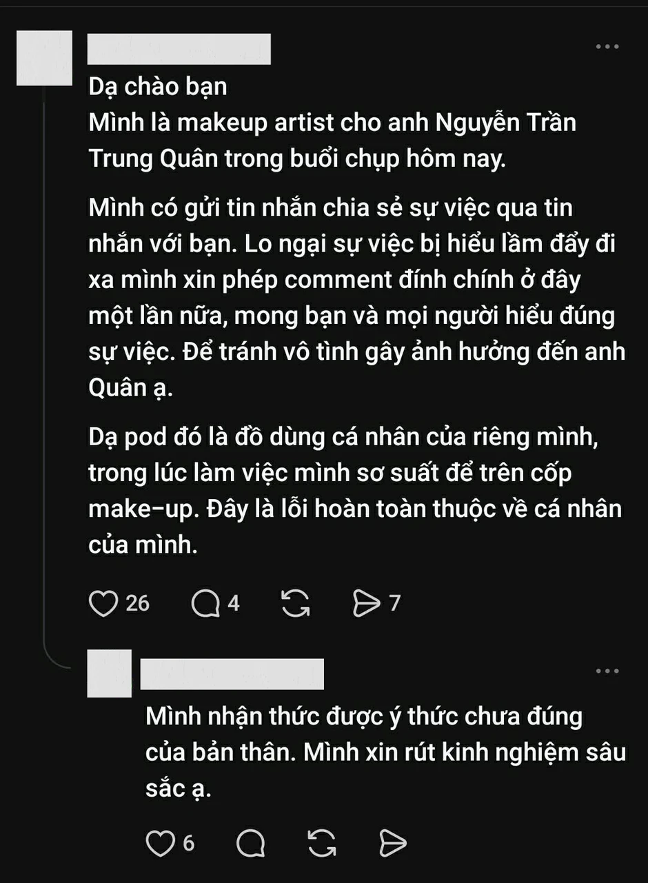 Trung Quân lên tiếng về hình ảnh nghi sử dụng hàng cấm Trung Quân lên tiếng về hình ảnh nghi sử dụng hàng cấm