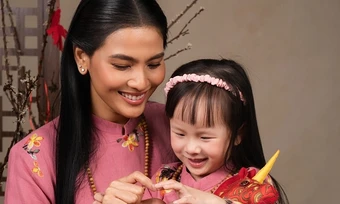 Trương Thị May công khai con gái