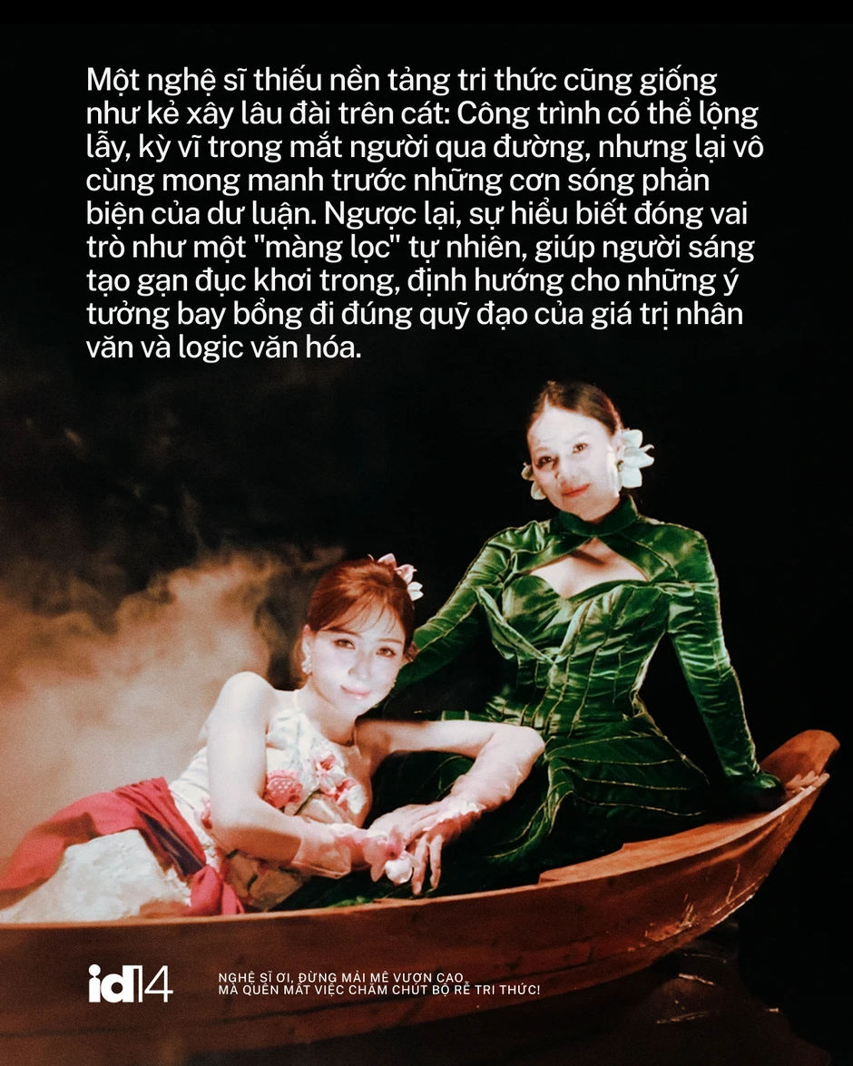Từ chuyện "lúa chín cúi đầu": Nghệ sĩ đừng mải mê "vươn cao" mà quên mất việc chăm chút bộ rễ tri thức! Từ chuyện "lúa chín cúi đầu": Nghệ sĩ đừng mải mê "vươn cao" mà quên mất việc chăm chút bộ rễ tri thức!