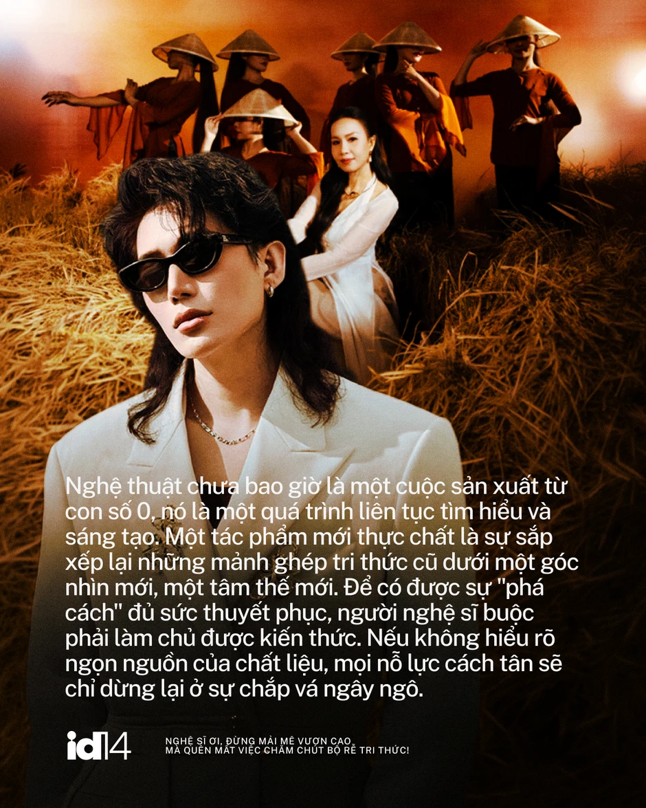 Từ chuyện "lúa chín cúi đầu": Nghệ sĩ đừng mải mê "vươn cao" mà quên mất việc chăm chút bộ rễ tri thức! Từ chuyện "lúa chín cúi đầu": Nghệ sĩ đừng mải mê "vươn cao" mà quên mất việc chăm chút bộ rễ tri thức!