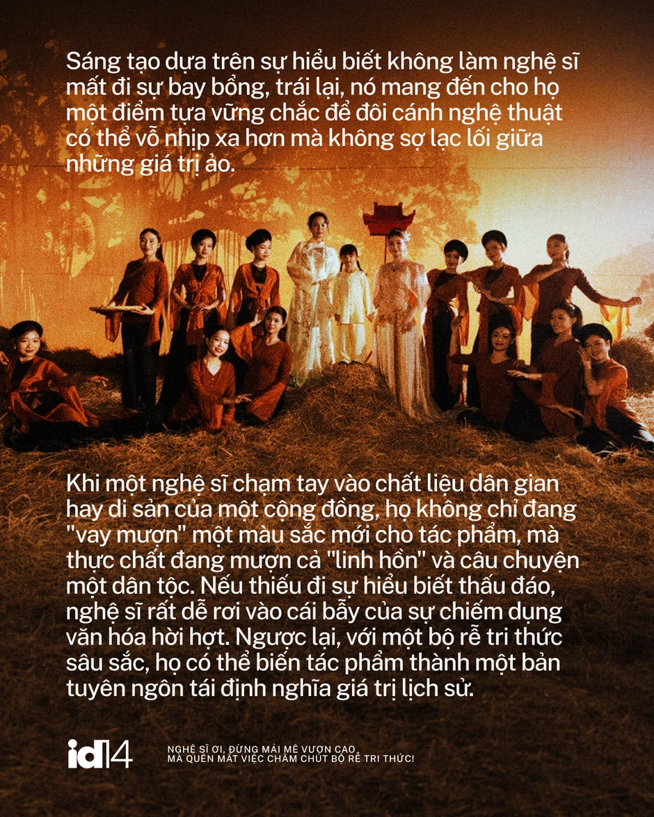 Từ chuyện "lúa chín cúi đầu": Nghệ sĩ đừng mải mê "vươn cao" mà quên mất việc chăm chút bộ rễ tri thức! Từ chuyện "lúa chín cúi đầu": Nghệ sĩ đừng mải mê "vươn cao" mà quên mất việc chăm chút bộ rễ tri thức!