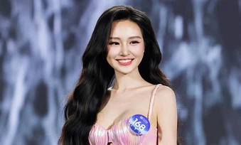 Vẻ ngọt ngào của Á hậu Khánh Như
