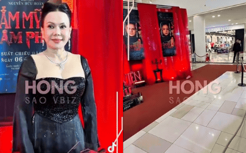 Việt Hương rơi vào tình huống khó hiểu, sượng trân giữa thảm đỏ sự kiện Việt Hương rơi vào tình huống khó hiểu, sượng trân giữa thảm đỏ sự kiện