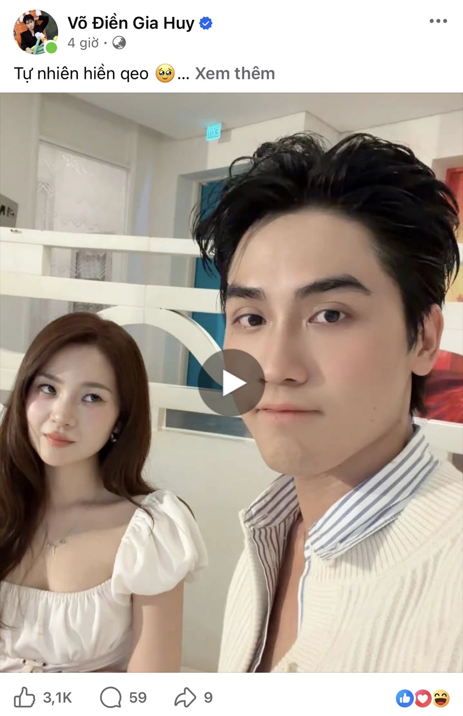 Võ Điền Gia Huy đáp trả liên tục giữa tin đồn hẹn hò em giá Trấn Thành