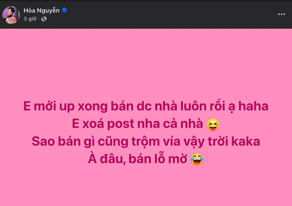 Vừa trả xong nợ cho Văn Toàn thì Hoà Minzy rao bán nhà gấp, nguyên nhân là gì? Vừa trả xong nợ cho Văn Toàn thì Hoà Minzy rao bán nhà gấp, nguyên nhân là gì?