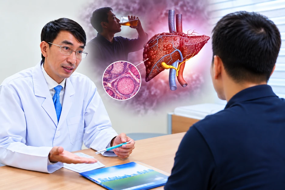 "Chung thủy" với 1 loại đồ uống suốt 14 năm, người đàn ông 36 tuổi nhận kết quả xơ gan "Chung thủy" với 1 loại đồ uống suốt 14 năm, người đàn ông 36 tuổi nhận kết quả xơ gan