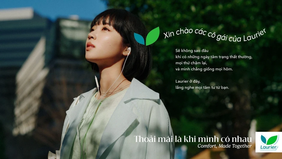 ‘Thoải mái là khi mình có nhau’ - Laurier khuyến khích cởi mở về kỳ kinh nguyệt ‘Thoải mái là khi mình có nhau’ - Laurier khuyến khích cởi mở về kỳ kinh nguyệt
