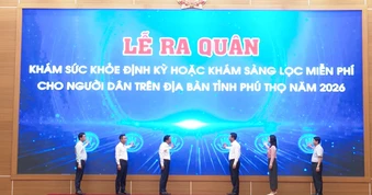 [Video] Phú Thọ ra quân khám sức khỏe miễn phí cho người dân
