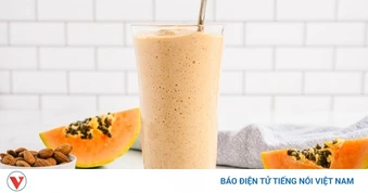 3 công thức làm sinh tố đu đủ: Ngon miệng, hỗ trợ giữ dáng