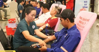 32 tỉnh, thành chung tay hiến máu cứu người