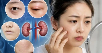 5 dấu hiệu trên khuôn mặt có thể cảnh báo thận đang gặp vấn đề