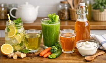 5 đồ uống hỗ trợ tiêu hóa sau bữa ăn nhiều đạm, béo - Báo TinVina