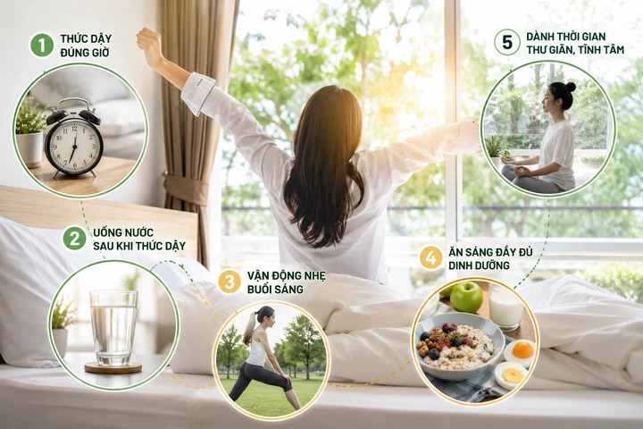 5 thói quen buổi sáng đơn giản giúp kéo dài tuổi thọ, ngừa lão hóa 5 thói quen buổi sáng đơn giản giúp kéo dài tuổi thọ, ngừa lão hóa