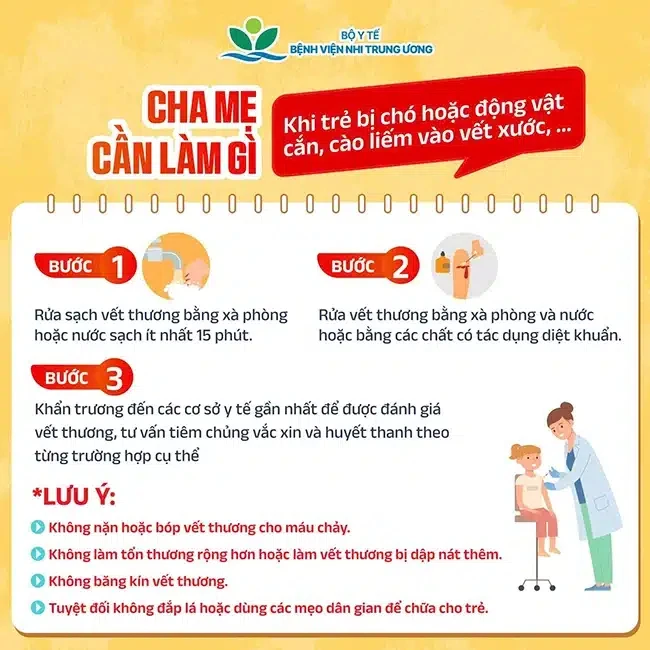 58 trẻ phải tiêm phòng dại chỉ trong hơn 1 tháng, nhiều ca tiên lượng tử vong cao: Bệnh viện Nhi Trung ương cảnh báo khẩn! 58 trẻ phải tiêm phòng dại chỉ trong hơn 1 tháng, nhiều ca tiên lượng tử vong cao: Bệnh viện Nhi Trung ương cảnh báo khẩn!