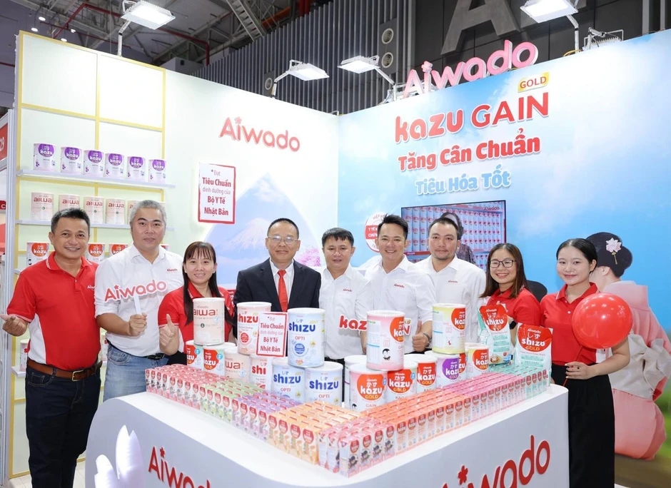 Aiwado khẳng định dấu ấn thương hiệu tại Vietbaby Fair 2026