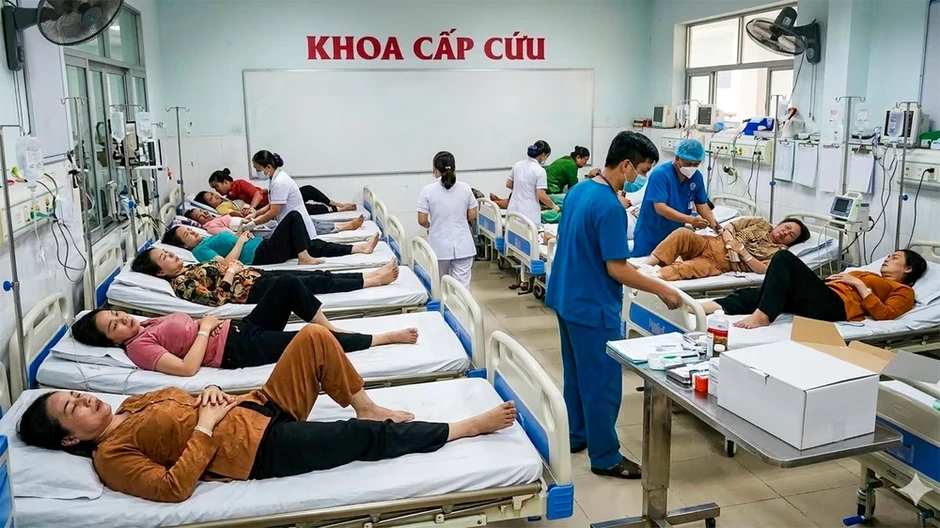An Giang: 97 người ngộ độc sau khi ăn bánh bông lan trứng muối An Giang: 97 người ngộ độc sau khi ăn bánh bông lan trứng muối