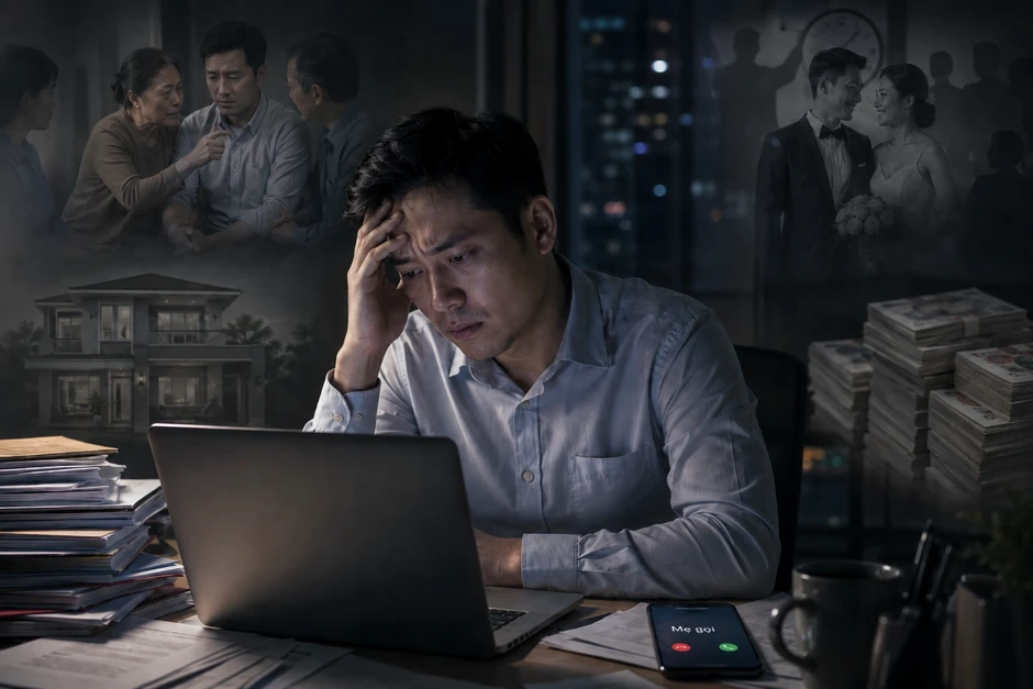 Áp lực phải có nhà mới cưới vợ khiến người đàn ông 33 tuổi mất ngủ kéo dài Áp lực phải có nhà mới cưới vợ khiến người đàn ông 33 tuổi mất ngủ kéo dài