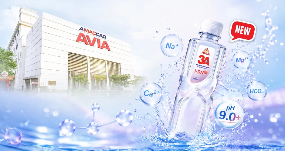 AVIA 3A và tham vọng biến nước i-on “Kiềm ngon” thành lựa chọn sức khỏe mỗi ngày AVIA 3A và tham vọng biến nước i-on “Kiềm ngon” thành lựa chọn sức khỏe mỗi ngày