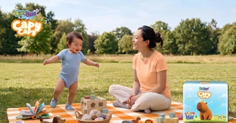 Baby Love Capycapy: Dòng tã tiết kiệm thời bão giá, thấm hút vượt trội suốt nhiều giờ