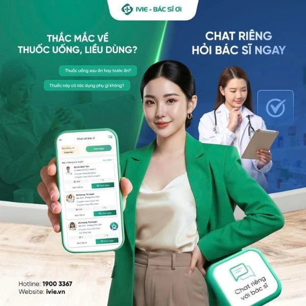 Bác sĩ Online miễn phí 24/24 trên ứng dụng IVIE - Bác sĩ ơi Bác sĩ Online miễn phí 24/24 trên ứng dụng IVIE - Bác sĩ ơi