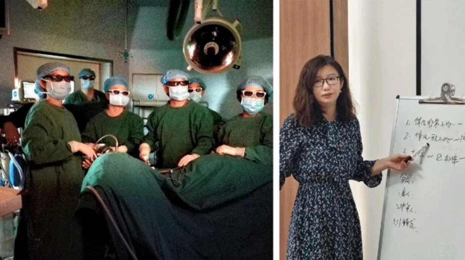 Bác sĩ sản khoa Trung Quốc bỏ áo blouse đi bán bảo hiểm, mì bò Bác sĩ sản khoa Trung Quốc bỏ áo blouse đi bán bảo hiểm, mì bò