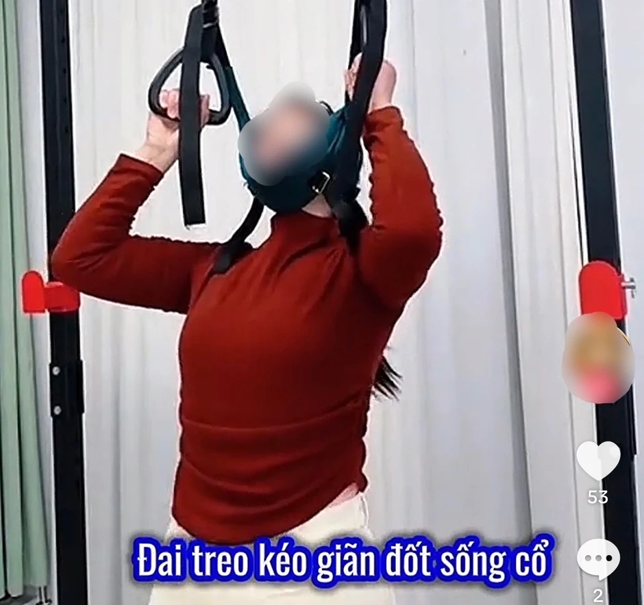 Bác sĩ: Tự 'treo cổ' chữa thoát vị đĩa đệm, coi chừng tổn thương tủy Bác sĩ: Tự 'treo cổ' chữa thoát vị đĩa đệm, coi chừng tổn thương tủy