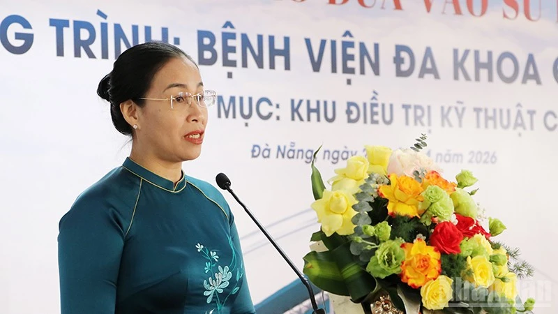 Bàn giao, đưa vào sử dụng công trình Khu điều trị kỹ thuật cao-Bệnh viện Đa khoa Quảng Nam