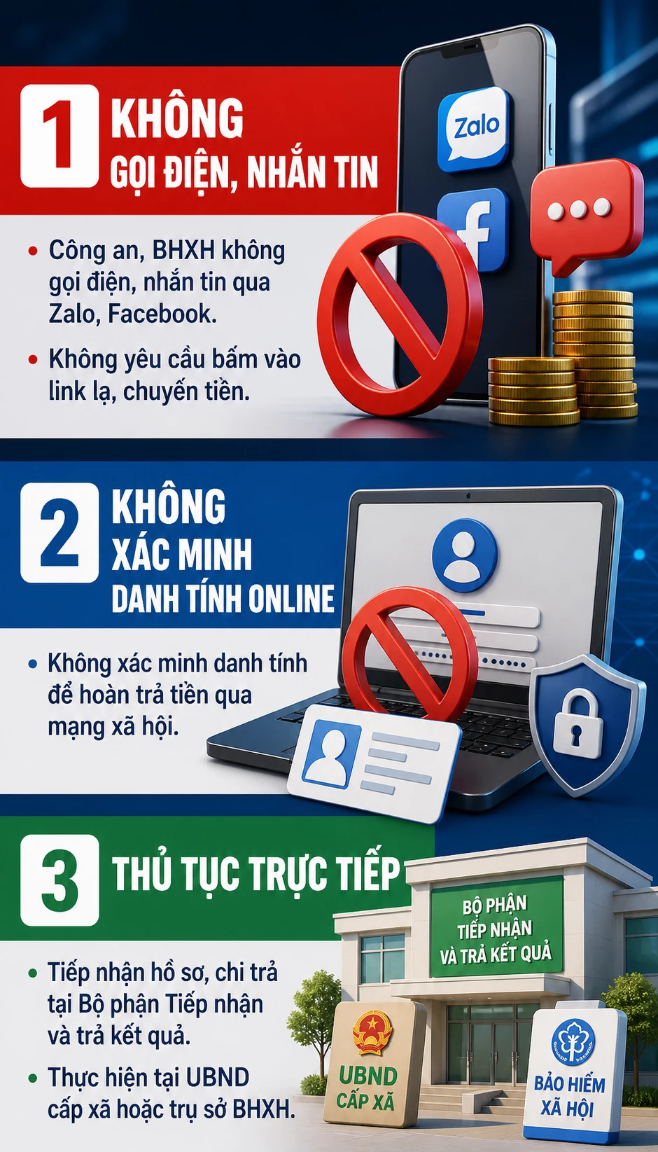 Bảo hiểm xã hội thông báo khẩn, tất cả người dân chú ý Bảo hiểm xã hội thông báo khẩn, tất cả người dân chú ý